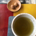 なたね - お茶。きなこクッキー