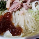 塩そば専門店 桑ばら - 冷やし塩そば（ポン酢ジュレ）