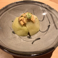 赤坂 藤田 - ○賀茂茄子と赤雲丹様