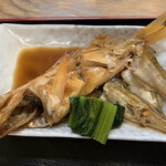 駅前いちば食堂 - 煮魚定食　赤ハタ、白ハタ