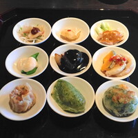 白碗竹快樓 祇園店 - 本日の豆皿9点
