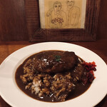 アルフレード - ハンバーグカレーライス(980円)