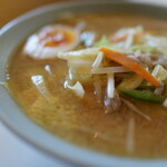 食楽工房 じゅん - スープ自体が美味い（豚系）