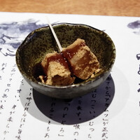 のどぐろ専門 銀座中俣 はなれ - わらび餅
