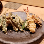 玄水 - 天婦羅盛り合わせ