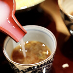玄水 - そば湯