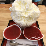 ひみつ堂 - いちご食べ比べ(みるく氷)