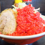 小ラーメン＋ニンニクマシマシ＋紅生姜