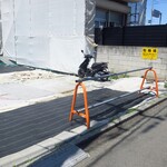 ラーメン二郎 - 駐輪場