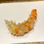 日本橋 蕎ノ字 - 軽く火入れした車海老