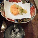 オテントサン - 天ぷらは拘りの塩で。