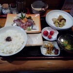 お食事処 青木 - 刺身定食