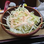 串カツ えびす - きゃべつ