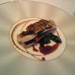 ラシェリール - 魚：太刀魚のポワレ、バルサミコのソース