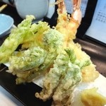 稲穂 - 天ぷら盛り合わせ