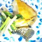 虎屋 壺中庵 - あわび・あわび肝・シズ（山菜）