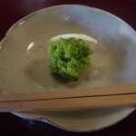 虎屋 壺中庵 - グリーンピースの和デザート