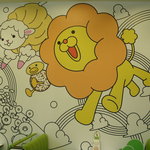 ポン・デ・ライオンパーク バイ ミスタードーナツ 東京ソラマチショップ - 壁(ポン・デ・ライオンパーク)