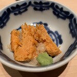 鮨 行天 - 炙ったくちこ丼