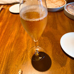 銀座かつかみ - シャンパン