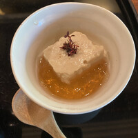 紗羅餐 本店 - 湯葉豆腐のジュレ