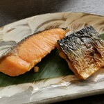 ビュッフェレストラン 彩 - 焼き魚二種