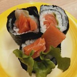 すし江戸 - サーモン巻