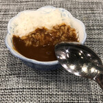 麺屋 坂本01 - ミニカレー丼（試食）