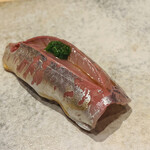 鮨 由う - 淡路島産 釣り鯵 あたりネギで