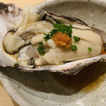 鮨 由う - 兵庫産生牡蠣  ポン酢で