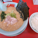 山岡家山形西田店 - 味噌ラーメン　ライス