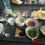 道の駅 みつ シーサイドレストラン 魚菜屋 - 