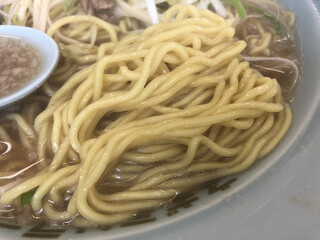 ラーメンショップ - 麺アップ