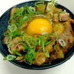麺屋 にぼすけ - 生卵載せ！