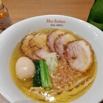 黄金の塩らぁ麺 ドゥエイタリアン - 