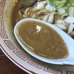 中華そば 琴の - 煮干しスープ