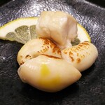 築地寿司清 - 白子の炙り