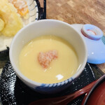 Shokuraku Suiren - 茶碗蒸し　具はベビーホタテ