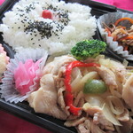 つつみ屋 - 豚肉の味噌炒め弁当　450円