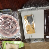 比良山荘 - 野生のイノシシ　綺麗に盛り付けされてる