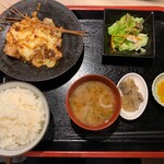 わらじや - 味噌チーズ定食①