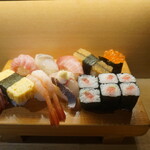 スシダイニング ほしの - 料理写真:握り寿司Ｃセット