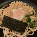 大阪うどん 明日喜 - 料理写真:冷やし釜玉うどん大盛