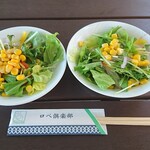 ロペ倶楽部 テラスレストラン - サラダ（無料）
