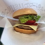 モスバーガー - モーニング野菜チーズバーガー