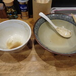 煮干し中華そば 一剣 - ごちそうさまでした