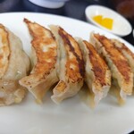 光洋亭 - 焼き餃子。中身がぎっしり詰まって食べ応え有りの餃子‼