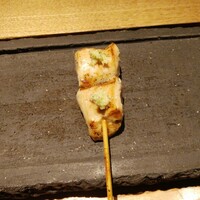 焼鳥 市松 - ささ身の山葵添え