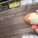 Mukashi No Aji Tamago Chokubaijo - ちょーアッツいゆで卵。あやうくジャグリングするとこでした