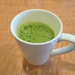 ガスト - ドリンクバーの抹茶ラテ